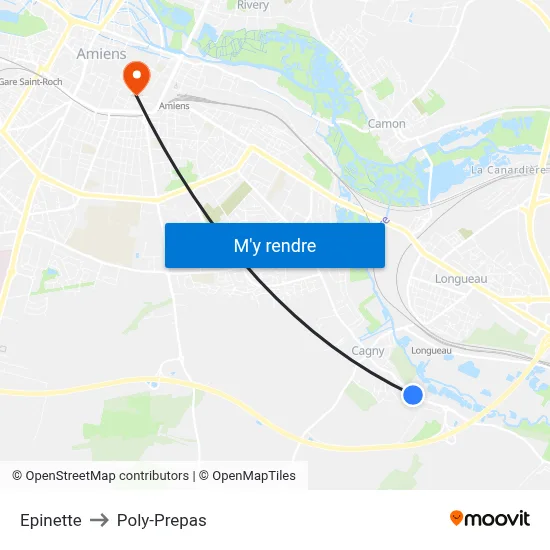 Epinette to Poly-Prepas map
