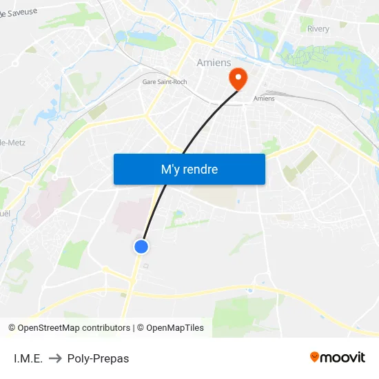 I.M.E. to Poly-Prepas map