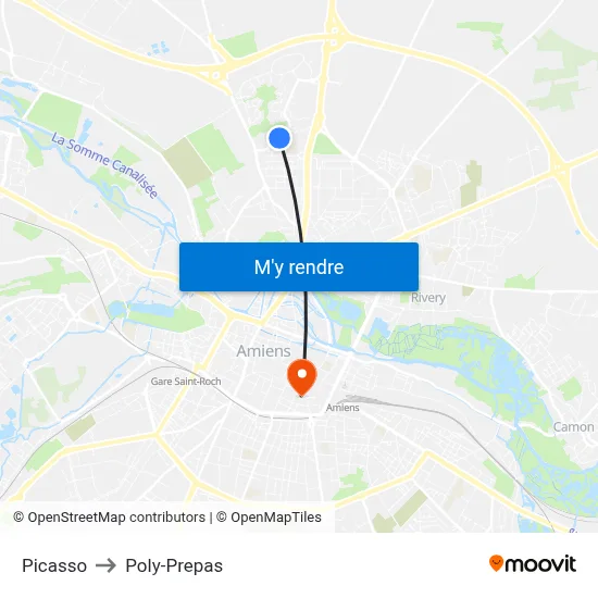 Picasso to Poly-Prepas map