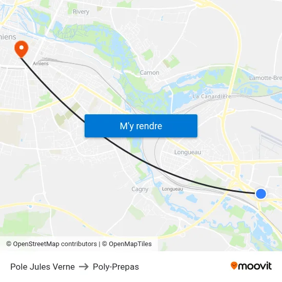 Pole Jules Verne to Poly-Prepas map