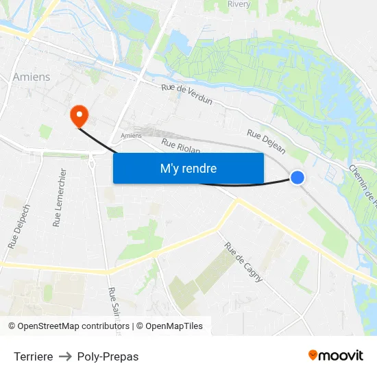Terriere to Poly-Prepas map