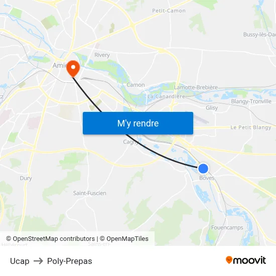 Ucap to Poly-Prepas map