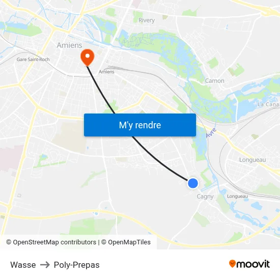 Wasse to Poly-Prepas map