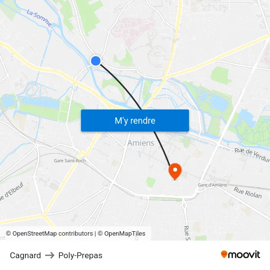 Cagnard to Poly-Prepas map