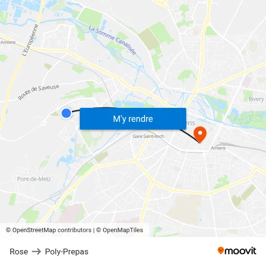 Rose to Poly-Prepas map