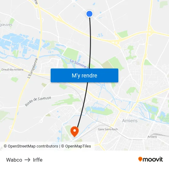 Wabco to Irffe map