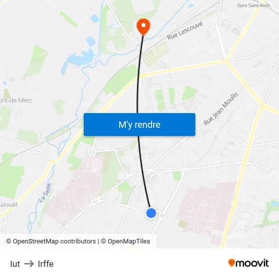 Iut to Irffe map