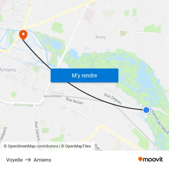 Voyelle to Amiens map