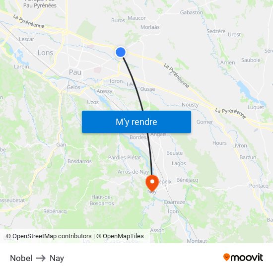 Nobel to Nay map