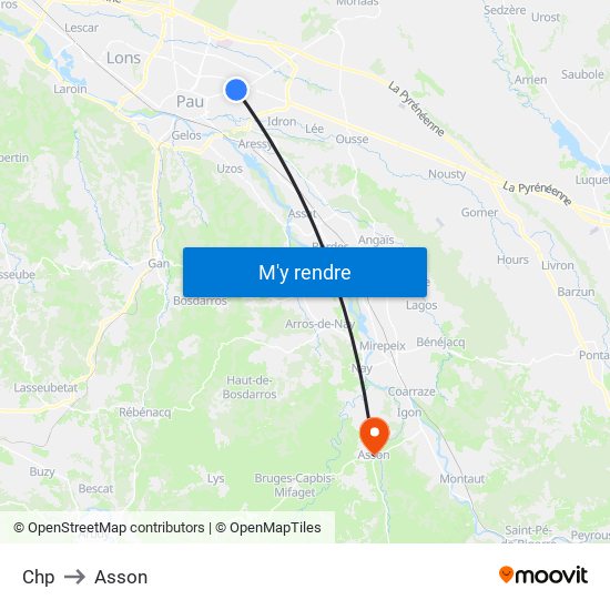 Chp to Asson map