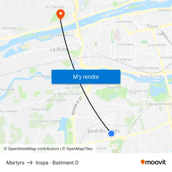 Martyrs to Inspe - Batiment D map