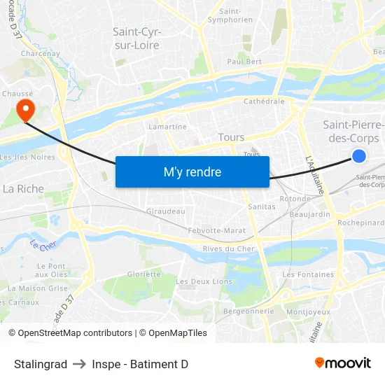 Stalingrad to Inspe - Batiment D map