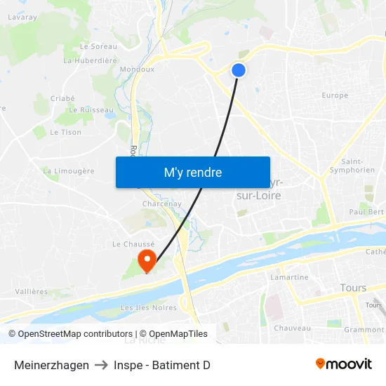 Meinerzhagen to Inspe - Batiment D map