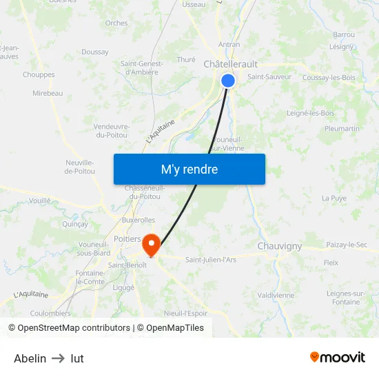 Abelin to Iut map