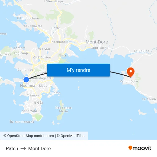 Patch to Mont Dore map