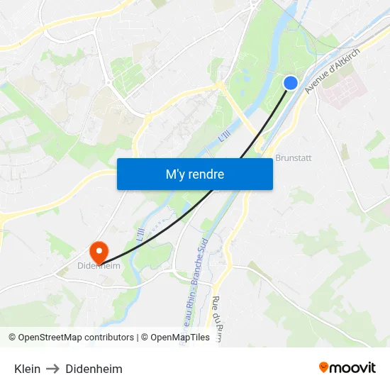 Klein to Didenheim map