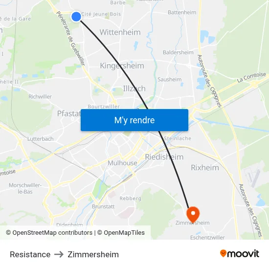 Resistance to Zimmersheim map