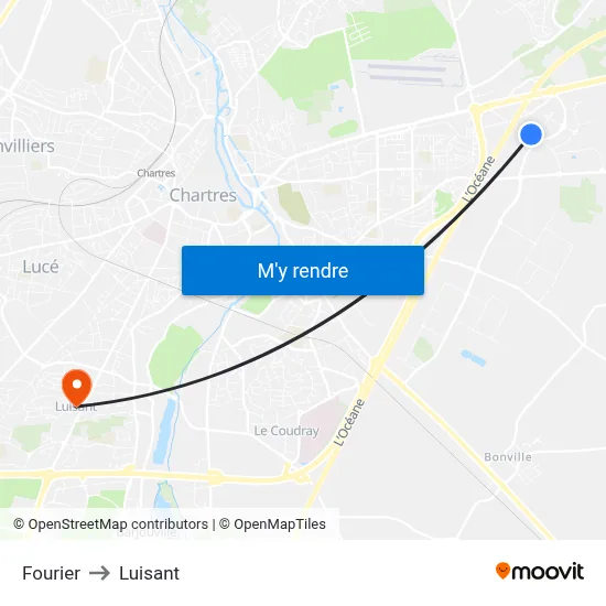 Fourier to Luisant map