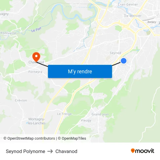 Seynod Polynome to Chavanod map