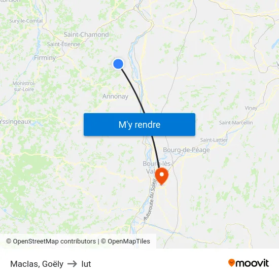Maclas, Goëly to Iut map