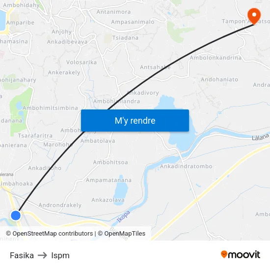 Fasika to Ispm map