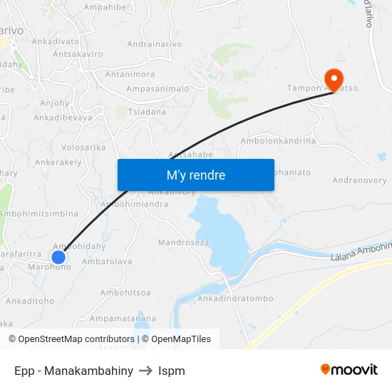 Epp - Manakambahiny to Ispm map