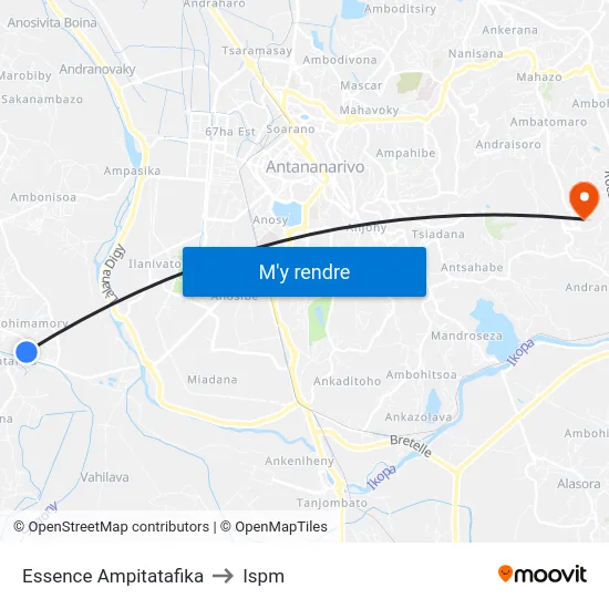 Essence Ampitatafika to Ispm map