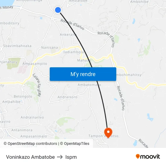 Voninkazo Ambatobe to Ispm map
