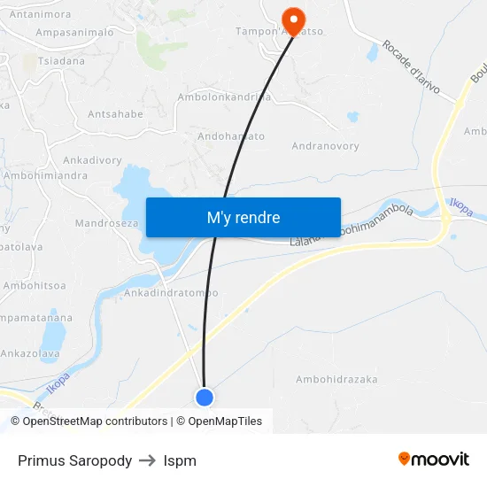 Primus Saropody to Ispm map