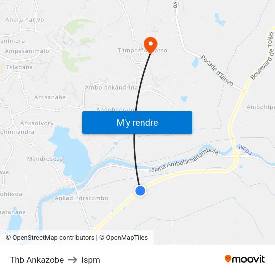 Thb Ankazobe to Ispm map