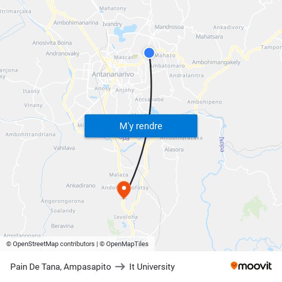 Pain De Tana, Ampasapito to It University map