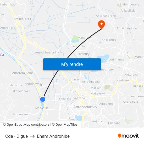 Cda - Digue to Enam Androhibe map