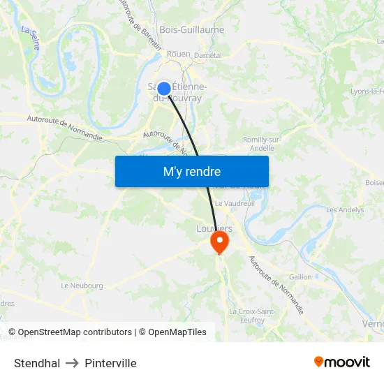 Stendhal to Pinterville map