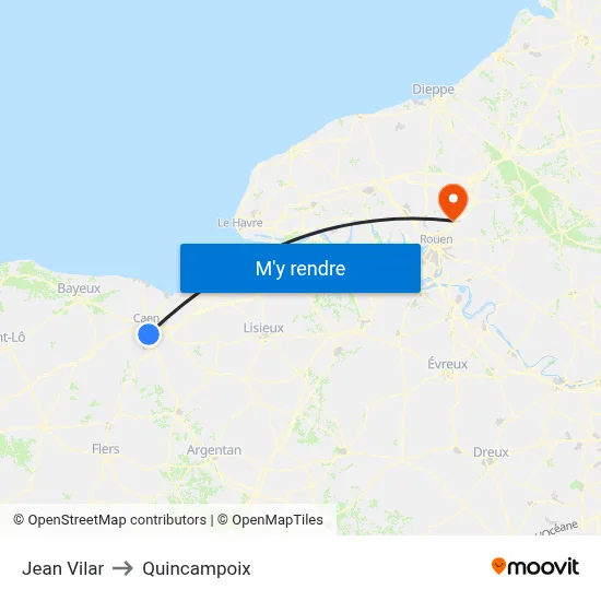 Jean Vilar to Quincampoix map