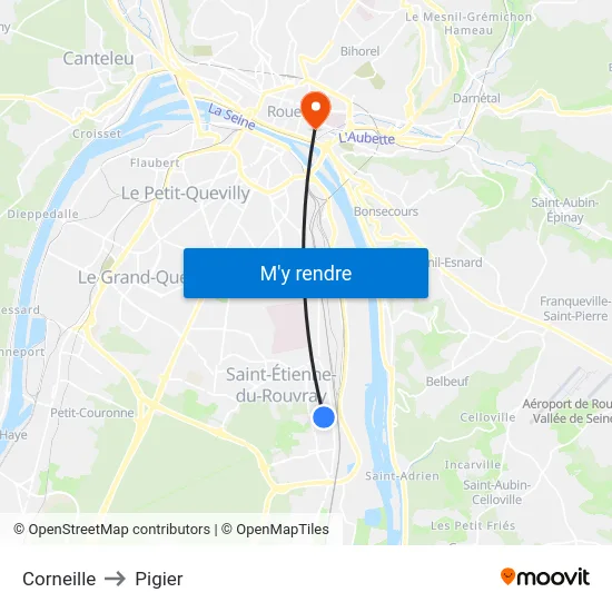 Corneille to Pigier map