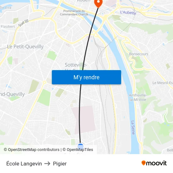 École Langevin to Pigier map