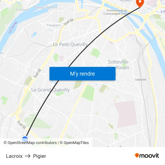 Lacroix to Pigier map