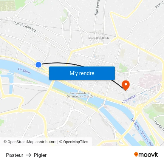 Pasteur to Pigier map