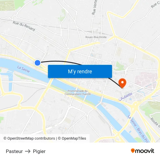 Pasteur to Pigier map