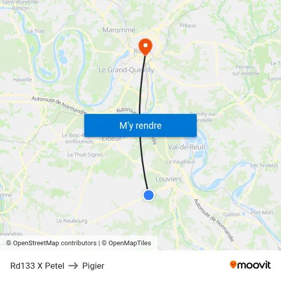 Rd133 X Petel to Pigier map
