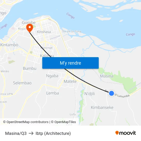 Masina/Q3 to Ibtp (Architecture) map