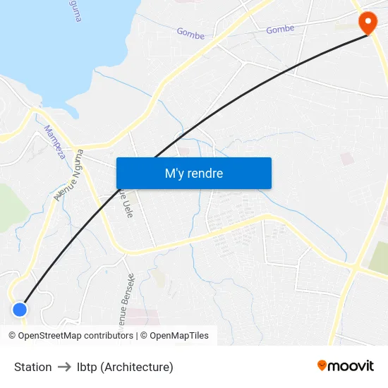 Station to Ibtp (Architecture) map