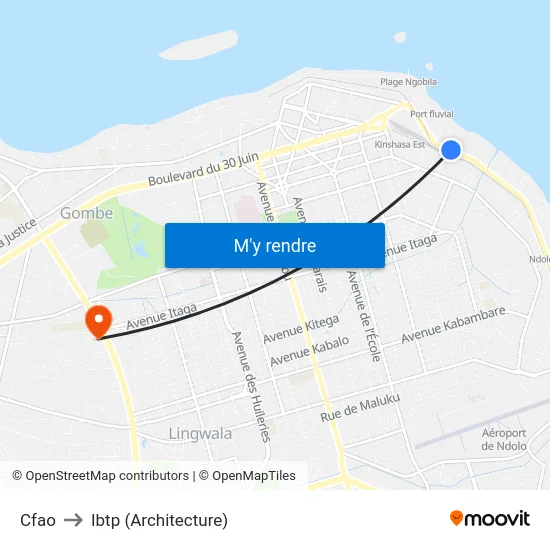 Cfao to Ibtp (Architecture) map