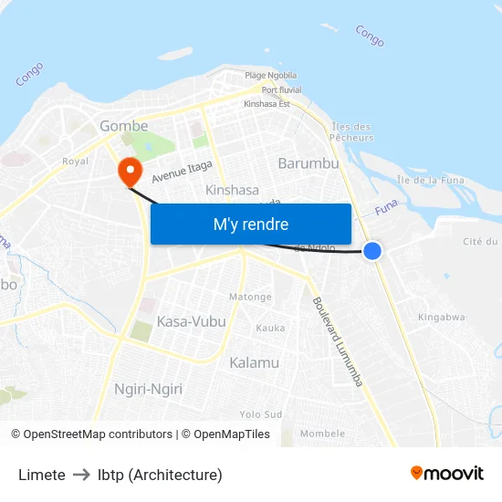 Limete to Ibtp (Architecture) map