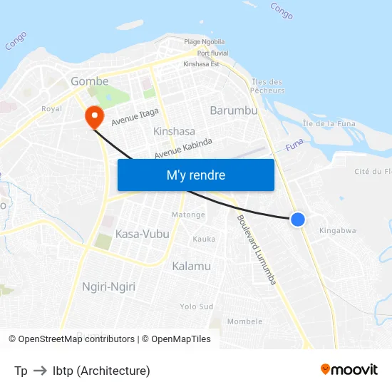Tp to Ibtp (Architecture) map