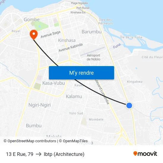 13 E Rue, 79 to Ibtp (Architecture) map