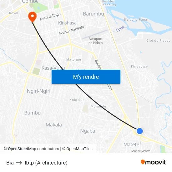 Bia to Ibtp (Architecture) map