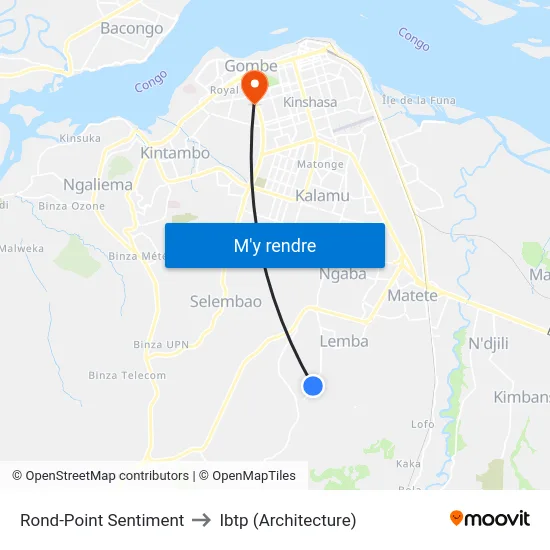 Rond-Point Sentiment to Ibtp (Architecture) map