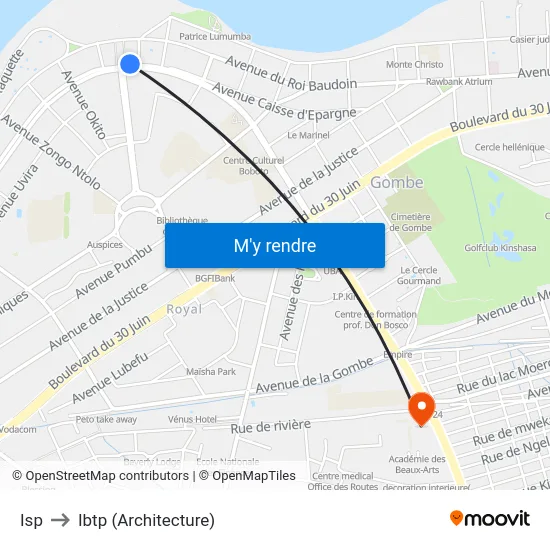 Isp to Ibtp (Architecture) map