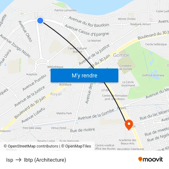 Isp to Ibtp (Architecture) map